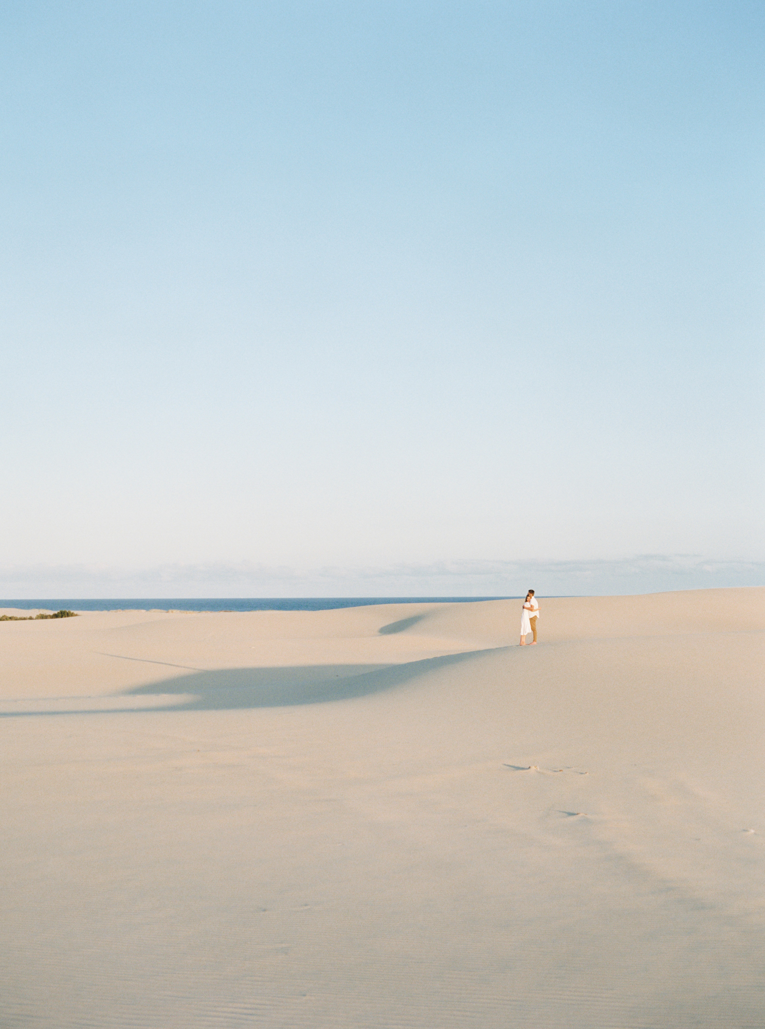 Port Stephens Australian Newcastle NSW Stockton Sand dunes for honeymoon photos by Elopement Fine Art Film Photographer Sheri McMahon